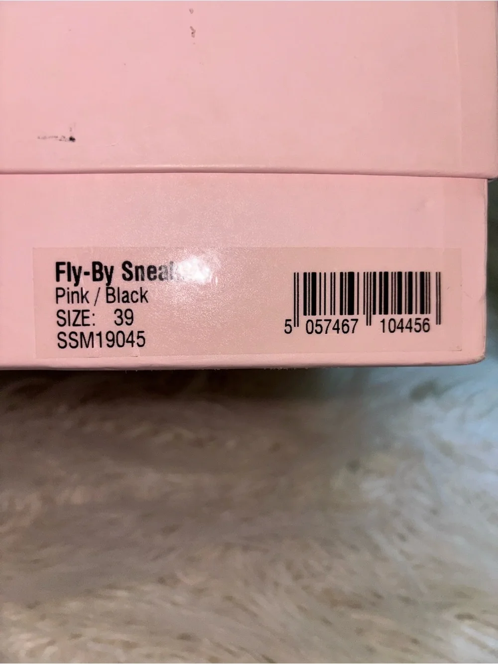 Sophia Webster Pink & Gray Butterfly-Accent Knit Sneakers